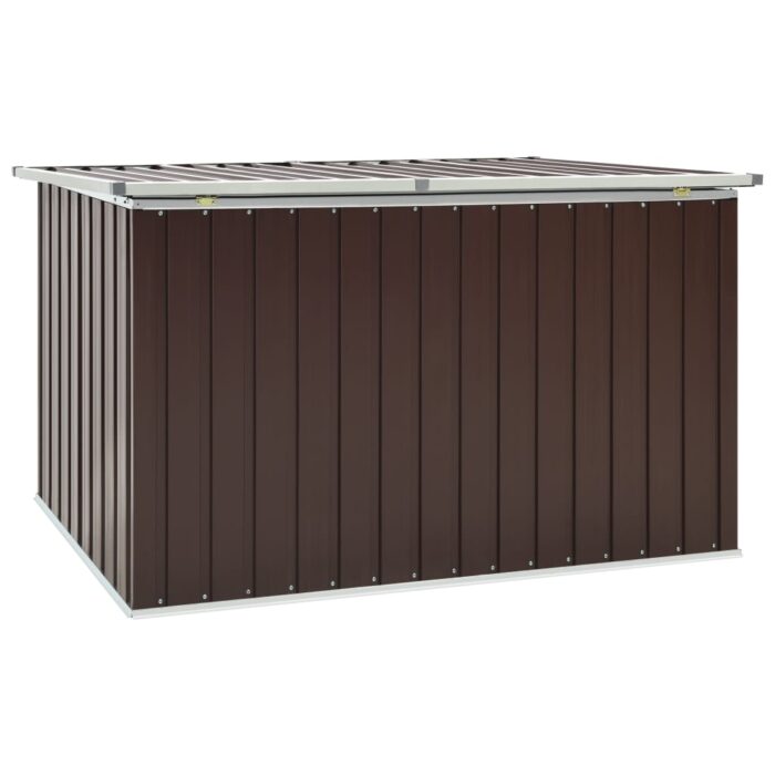 Boîte de rangement de jardin Marron 171x99x93 cm – Image 3