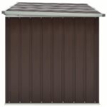 Boîte de rangement de jardin Marron 171x99x93 cm – Image 4