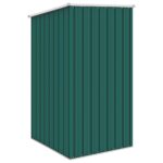 Abri de jardin Vert 87x98x159 cm Acier galvanisé – Image 4