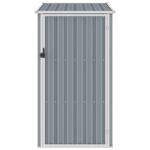 Abri de jardin Gris 87x98x159 cm Acier galvanisé – Image 2
