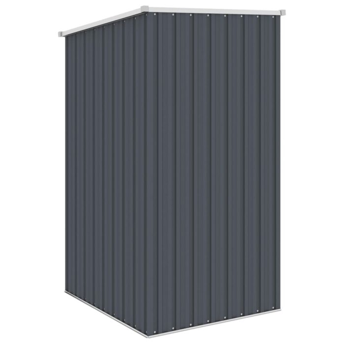 Abri de jardin Anthracite 87x98x159 cm Acier galvanisé – Image 4