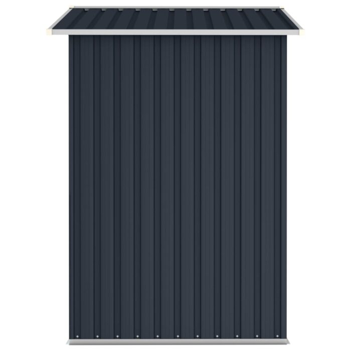 Abri de jardin Anthracite 205x129x183 cm Acier galvanisé – Image 4