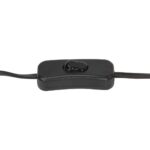 Lampadaire à trépied Noir Bois de manguier massif 97 cm – Image 11