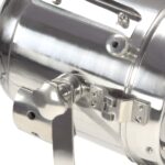 Lampadaire à trépied Noir Bois de manguier massif 97 cm – Image 6