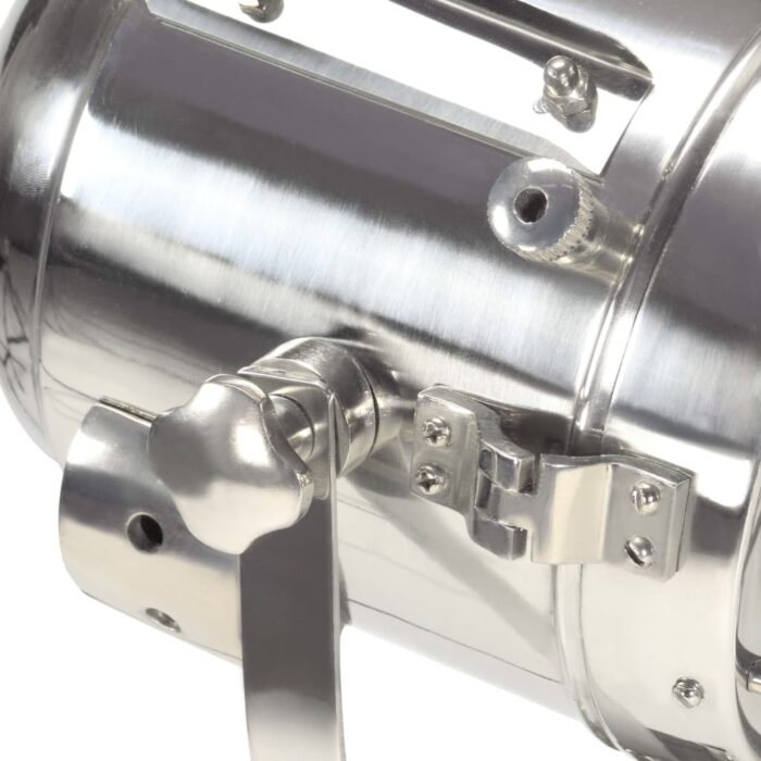 Lampadaire à trépied Noir Bois de manguier massif 97 cm – Image 6