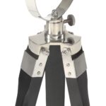 Lampadaire à trépied Noir Bois de manguier massif 97 cm – Image 9