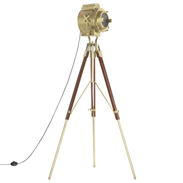 VXL8719883812700_a_en_hd_1.jpg Lampadaire à trépied bois de manguier massif 193 cm – Image 1