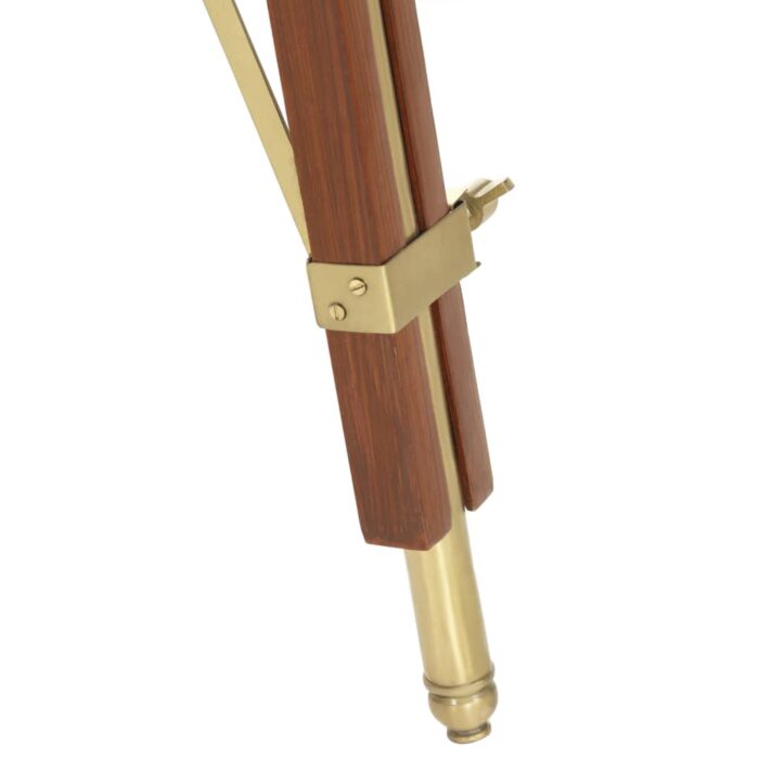 Lampadaire à trépied bois de manguier massif 193 cm – Image 11