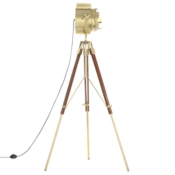 Lampadaire à trépied bois de manguier massif 193 cm – Image 4