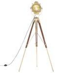 Lampadaire à trépied bois de manguier massif 193 cm – Image 5