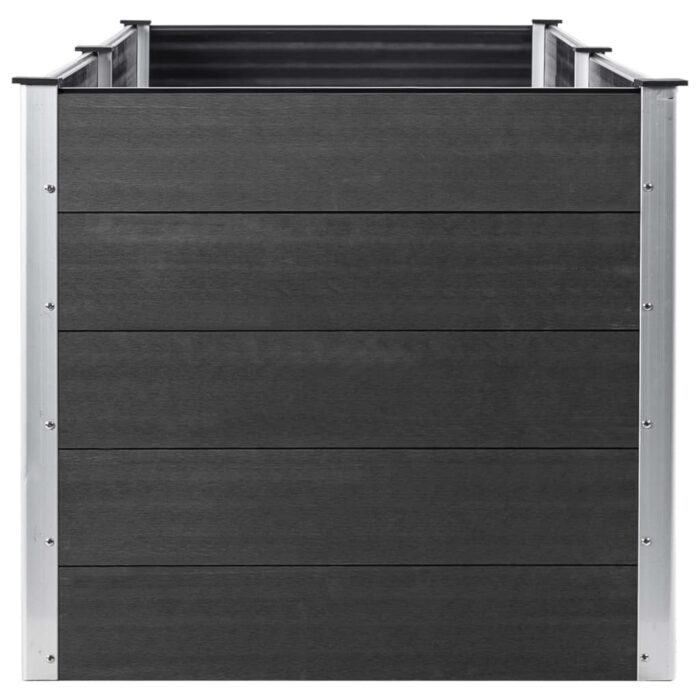 VXL8719883813523_g_en_hd_3.jpg Lit surélevé de jardin 250x50x91 cm WPC Gris – Image 3