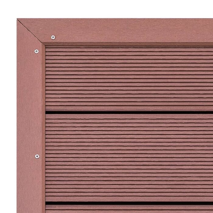 Élément de plancher pour douche solaire Marron 101x63x5,5cm WPC – Image 3