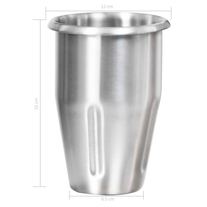 Mélangeur de milkshake avec deux coupelles Acier inoxydable 2 L – Image 11