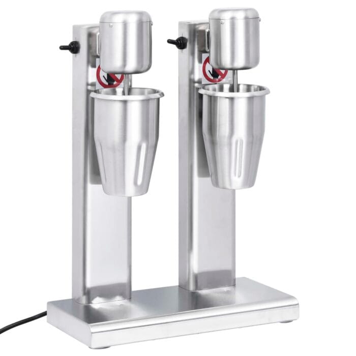 Mélangeur de milkshake avec deux coupelles Acier inoxydable 2 L – Image 6