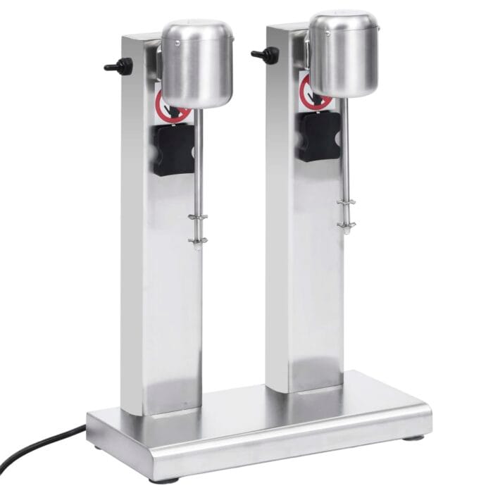 Mélangeur de milkshake avec deux coupelles Acier inoxydable 2 L – Image 7