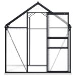 Serre avec cadre de base Anthracite Aluminium 3,61 m² – Image 2