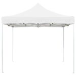 Tente de réception pliable Aluminium 2 x 2 m Blanc – Image 3