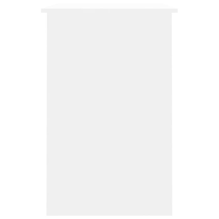 Bureau Blanc 100x50x76 cm Bois d'ingénierie – Image 6