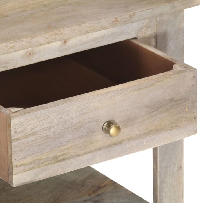 Table basse 82x52x47 cm Bois de manguier massif – Image 5