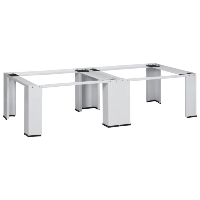 VXL8719883821931_a_en_hd_1.jpg Socle double pour lave-linge et sèche-linge Blanc – Image 1
