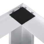 Socle double pour lave-linge et sèche-linge Blanc – Image 4