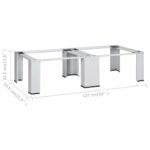 Socle double pour lave-linge et sèche-linge Blanc – Image 5