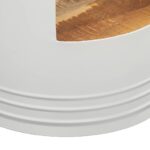 Table basse 43x55 cm Bois de manguier solide – Image 3