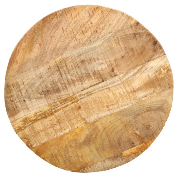 Table basse 43x55 cm Bois de manguier solide – Image 4