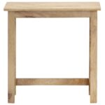 Tables gigognes 3 pcs Bois solide de manguier – Image 4