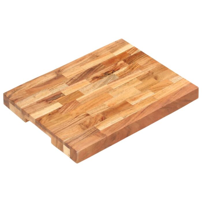 Planche à découper 40x30x4 cm Bois d'acacia massif – Image 1