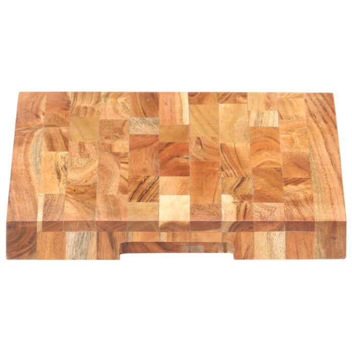 Planche à découper 40x30x4 cm Bois d'acacia massif – Image 2