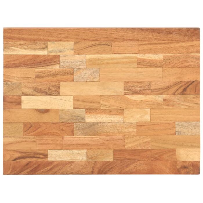 Planche à découper 40x30x4 cm Bois d'acacia massif – Image 3