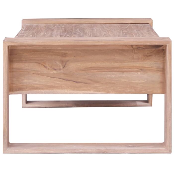 Table basse 110x60x40 cm Bois de teck massif – Image 4