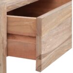 Table basse 110x60x40 cm Bois de teck massif – Image 6