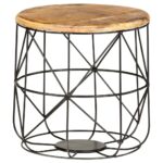 Tables basses 2 pcs Bois solide de manguier – Image 3