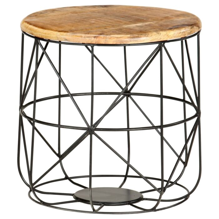 Tables basses 2 pcs Bois solide de manguier – Image 3