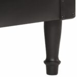Fauteuil Noir Cuir véritable – Image 6