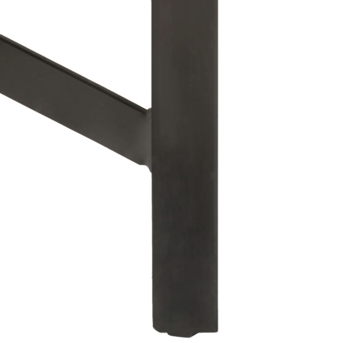 Table de bar 150x70x107 cm Bois de manguier brut – Image 5