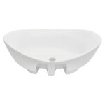 Meuble de salle de bain en deux pièces Céramique Gris – Image 4