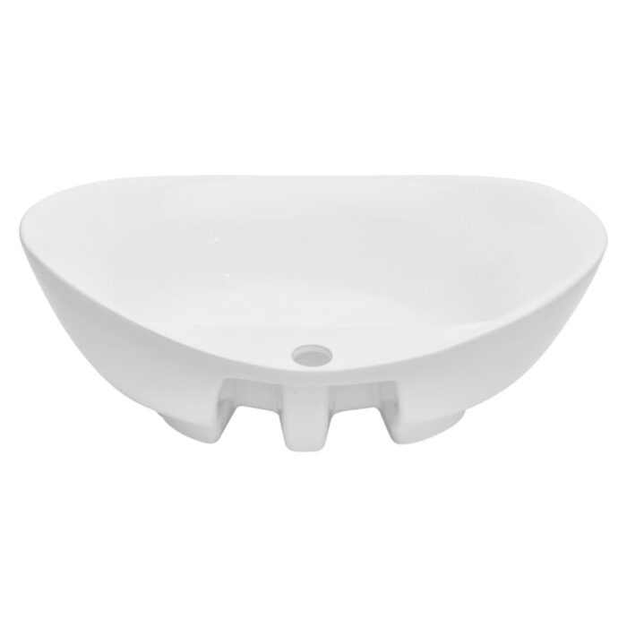 Meuble de salle de bain en deux pièces Céramique Gris – Image 4