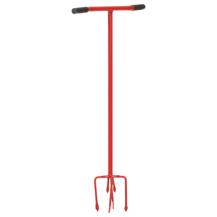 Griffe de jardin Rouge Acier – Image 1