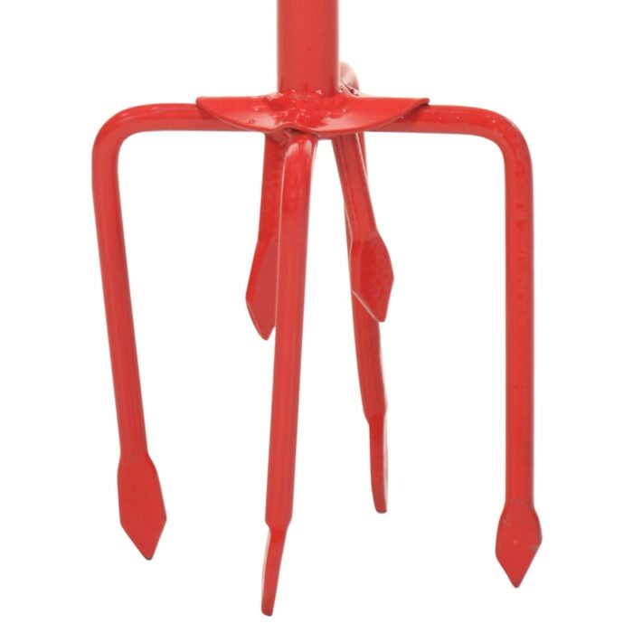 Griffe de jardin Rouge Acier – Image 3