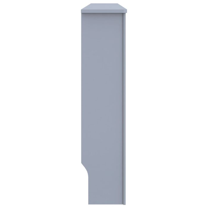 Cache-radiateur anthracite 172x19x81,5 cm MDF – Image 2