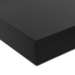 Étagères murales flottantes 2 pcs Noir 40x20x3,8 cm – Image 3