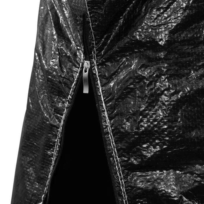 Housse de parasol avec fermeture éclair PE 200 cm – Image 3