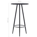 Ensemble de bar 5 pcs Plastique Noir – Image 10