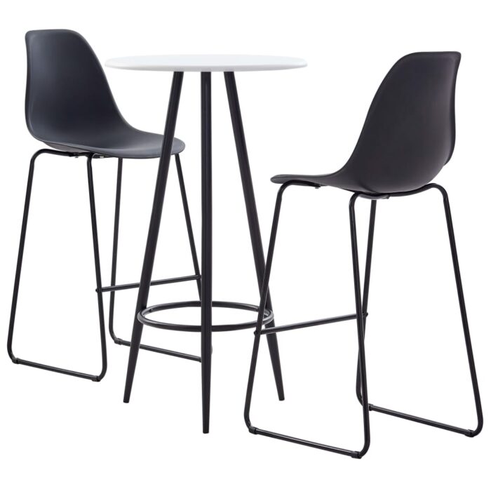 VXL8719883837635_a_en_hd_1.jpg Ensemble de bar 3 pcs Plastique Noir – Image 1
