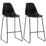 Ensemble de bar 3 pcs Plastique Noir – Image 4