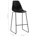 Ensemble de bar 5 pcs Plastique Noir – Image 12