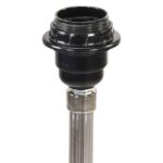 Lampadaire à trépied Marron miel et noir Bois de teck 141 cm – Image 3